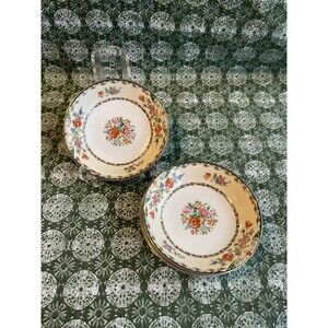 4 Vintage Antique Germany KPM KINGSLY 5.5" Bowls 1925-1945